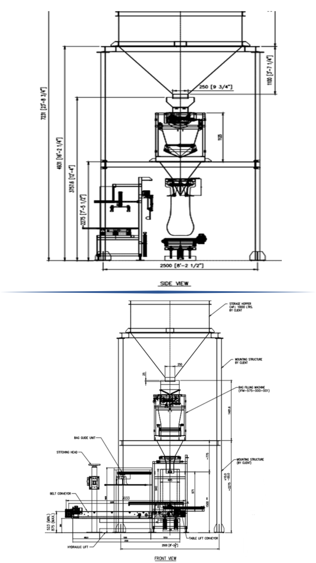 Fully-Automatic Bag Filling Machine